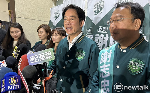 嘆郭台銘受中國打壓未參選 賴清德籲國人聲援：一起守護國家主權