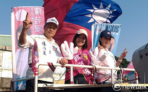 陪陳若翠仁武掃街拜票   柯志恩：「侯康配」後賴清德開始緊張了 