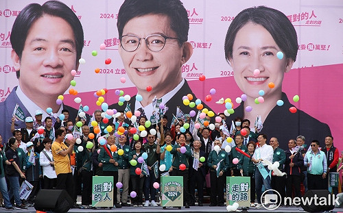 出席張廖萬堅總部成立 賴清德：當選一定積極推動台中捷運