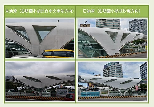 煥然一新！測試優化公車站體成功 將爭取全線施作