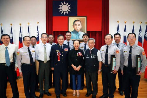 警察節　張花冠表揚嘉義縣警察人員