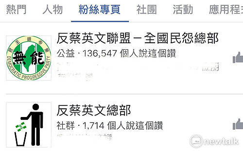 牛津研究：反蔡英文運動 高度分享中國宣傳資料