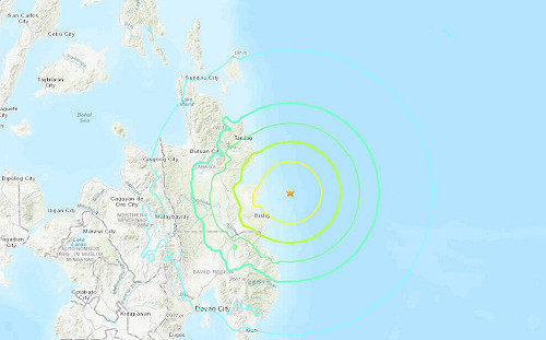 菲國南部海域規模7.6強震已釀2死 當地再傳6.6餘震