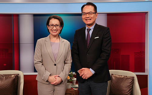 鄭弘儀專訪直問駐美艱辛時刻、感情世界　蕭美琴不藏全說了