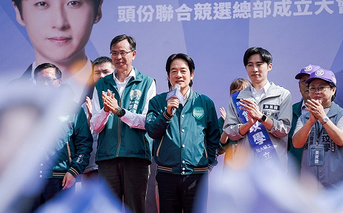 力拚翻轉！賴清德赴苗栗　拉抬康世明、曾玟學選情