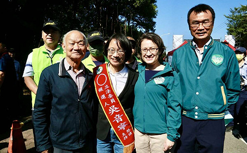 讚吳音寧「農業戰士」 蕭美琴、陳吉仲現身彰化力挺