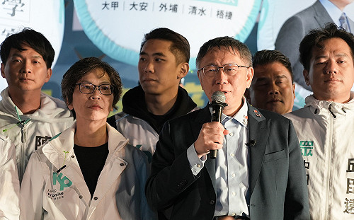 藍白大咖相挺！韓國瑜稱受壁如姐照顧 柯文哲虧賴是台獨龜孫