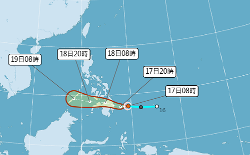 入冬仍有颱風？！第17號颱鯉魚生成 對台無直接影響