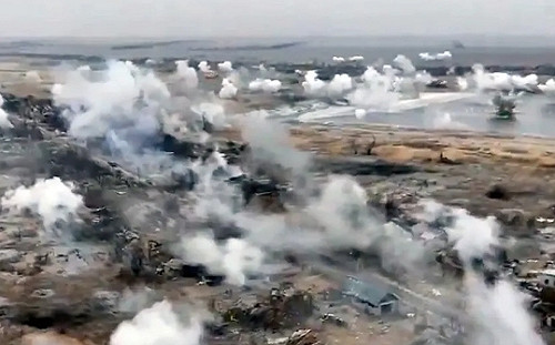 人間煉獄! 烏軍8個旅猛反攻 俄軍投大量溫壓彈轟殺 阿夫迪夫卡陷入火海