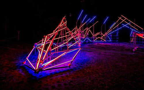 身歷其境欣賞藝術光雕！台南「龍崎光節空山祭」12/24熱鬧展開