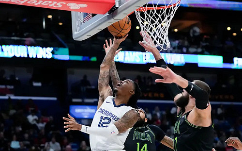 Morant狂砍34分　率灰熊逆轉鵜鶘