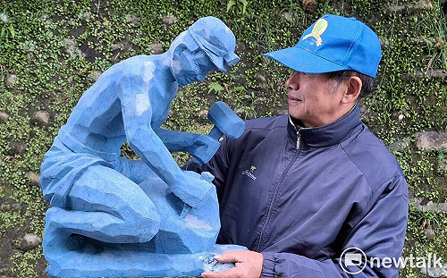 幕後》肯定賴清德將老家作為紀念館 深坑雕刻家願捐作品為礦工後代發聲