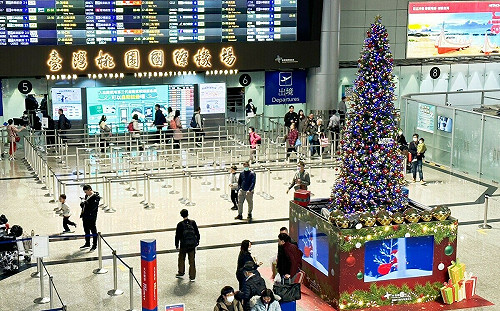 迎接歲末旅遊潮！桃機曝每日尖峰時段 「這五招」省一半通關時間