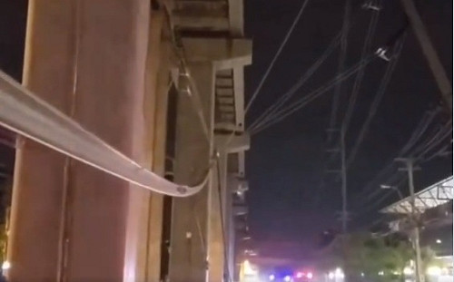 才營運一個多月就出事！ 中共一帶一路豆腐渣工程 曼谷「粉線」掉軌