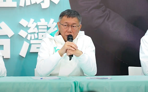 柯文哲談棄侯保柯：科學數據會說話 藍會投給白