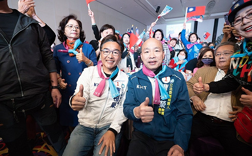 韓國瑜高雄颳起小韓流 接力輔選四立委候選人