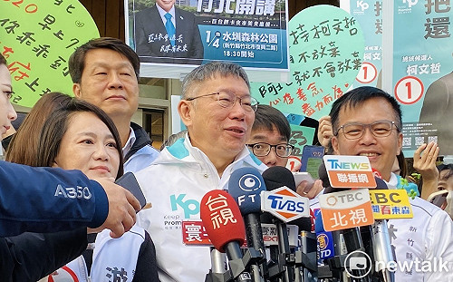 酸民進黨到選舉就開始拍文青電影 柯：影片拍盡、壞事幹絕