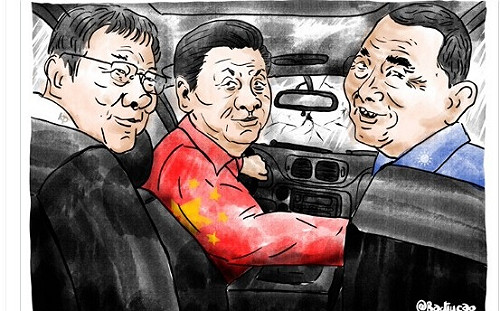 狠酸習侯柯！中國流亡藝術家「在倒車路上」網笑翻