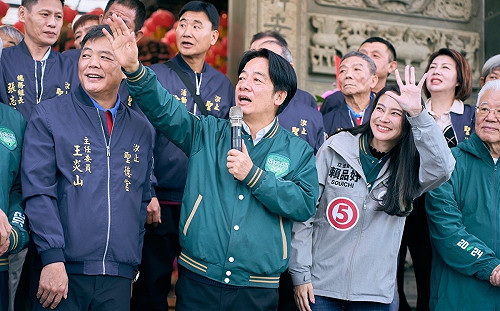 台灣走入世界! 賴清德籲：立委交給賴品妤、總統府交給我 