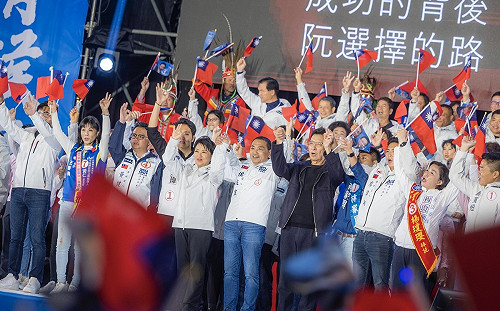 台中造勢大批民進黨 侯友宜：根本是詐騙、廢死在路上