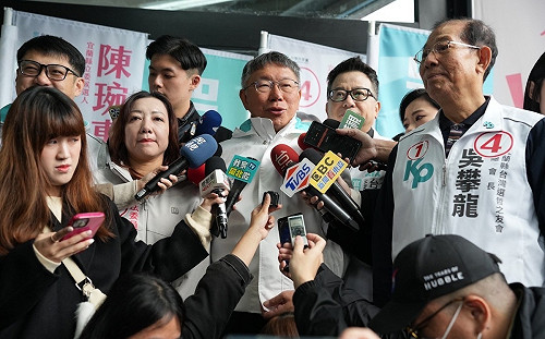 國民黨默許拍推薦影片 柯文哲指「市場實力原則」藍營找最強母雞 