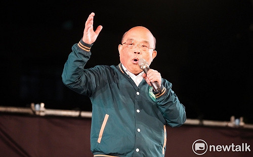 曝搭高鐵思考「護國有我」 蘇貞昌籲挺賴蕭配：台灣人不是沒給過國民黨機會