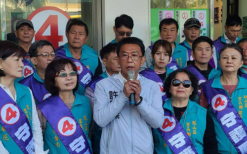 7成鳳山里長當分身  許智傑把握最後12小時地毯式催票