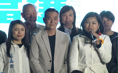 快訊》張嘉郡陪同！丁學忠宣布罷免未過「榮耀海線，再贏一次」