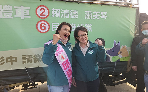 成功完成4連霸! 高雄第一選區  邱議瑩自行宣佈當選感謝選民