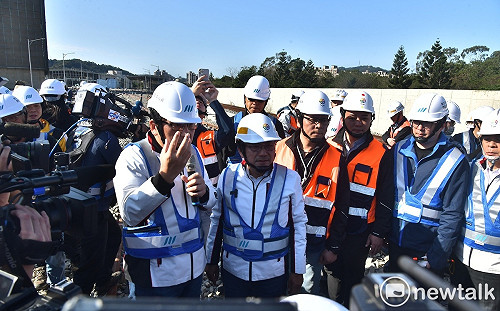 選完即上工視察市政 侯友宜：加倍奉還全力以赴