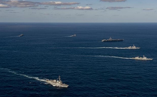緊接台灣大選之後！美日韓8水面艦東海軍演 因應北韓？牽制中國？