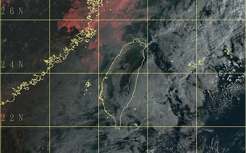 白天好天氣上看30°C 入夜後鋒面接近北部轉濕涼