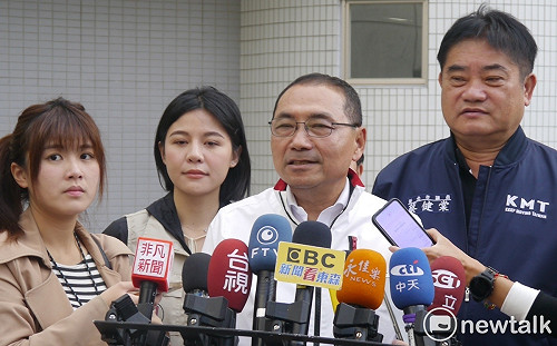 藍營推「韓江配」角逐立院龍頭 侯友宜：祝福他們       