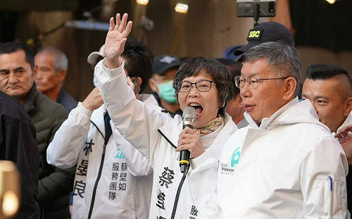 柯文哲酸侯友宜｢證明你不被需要｣民眾黨快4月沒主席 蔡壁如表態了