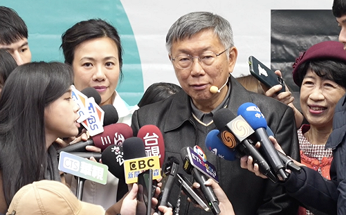 立院龍頭選舉挺誰？柯文哲：目前僅傅崐萁回應國會改革訴求  