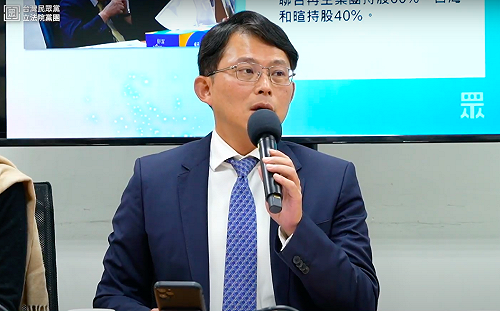 柯建銘：黃國昌提出4點了無新意國會改革主張 拾人牙慧且班門弄斧