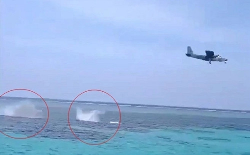 突破中國海上封鎖! 冒著被擊落風險 菲律賓強行突破 低空空投補給仁愛礁