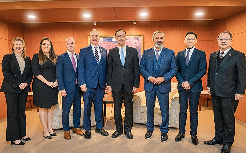 美國「國會台灣連線」拜會 朱立倫重申親美和陸路線