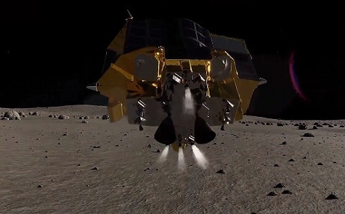 日本登月探測器「SLIM」創史上最精準登陸！惜因「倒頭栽」暫無法發電 