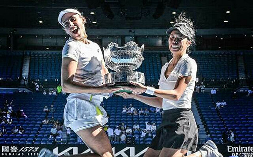 澳網女雙首奪冠 謝淑薇：最重要的是享受比賽