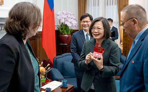 美智庫「哈德遜研究所」訪團來台　肯定蔡英文是典範