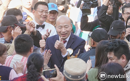 113席立委全部完成宣誓 韓國瑜、江啟臣滿臉喜氣 