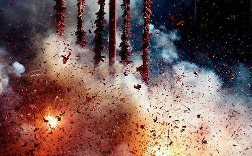 中國多地發布空汙預警 矛頭指向燃放鞭炮煙火