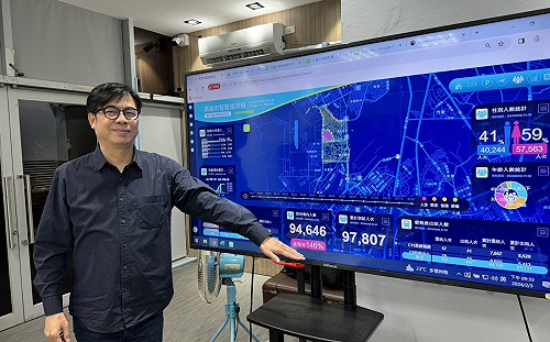 紅髮艾德狂吸引9.4萬粉絲 陳其邁督軍90分鐘完成疏運工作 