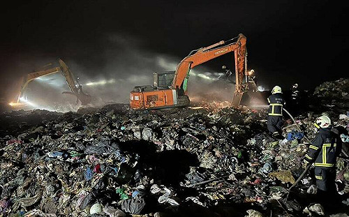 澎湖首位首長夜宿垃圾場！ 陳光復苦民所苦  展現處理垃圾決心 