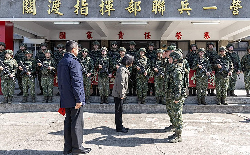 國軍官兵、海巡弟兄守護春節安全 蔡總統特別致意慰問