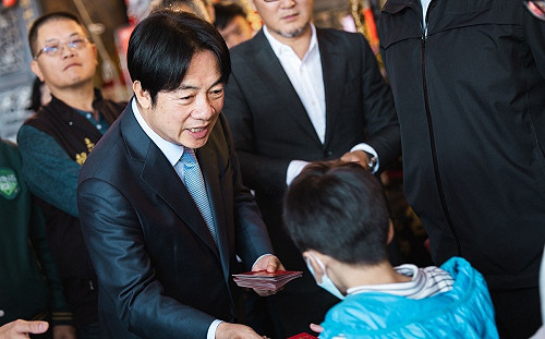 ｢讓人民過更好日子｣賴清德：與地方首長立委不分黨派齊力建設台灣