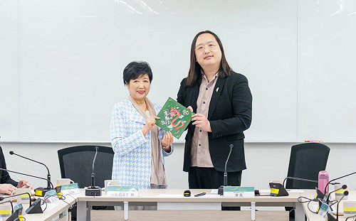 唐鳳接見小池百合子訪團盼台日秉持｢數位道｣共融精神持續攜手合作