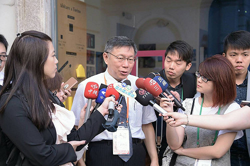 藉雙城論壇謀大位？ 柯P：碰兩岸議題一定扣分