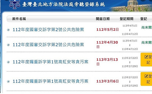 「土城找安」開庭旁聽門票凌晨開搶 四叉貓2張到手